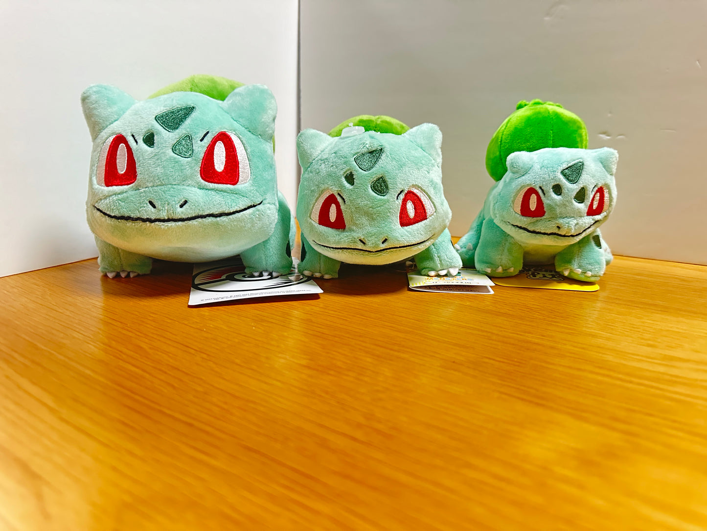 001 Pokémon de peluche en forma de Bulbasaur