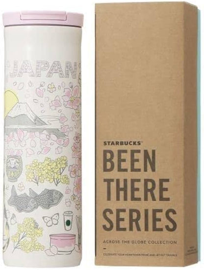 starbucks Botella de acero inoxidable de la serie Been There JAPAN Spring 473ml