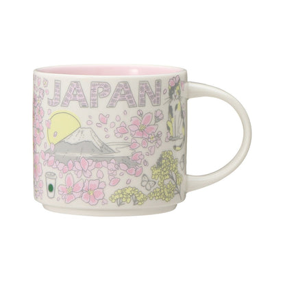 Starbucks Taza de la serie Been There JAPÓN Primavera 414ml