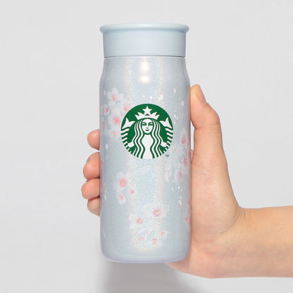 Starbucks Botella de acero inoxidable azul pálido 355 ml SAKURA2025