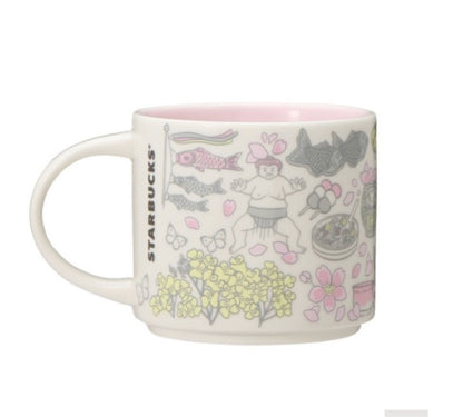 Starbucks Taza de la serie Been There JAPÓN Primavera 414ml